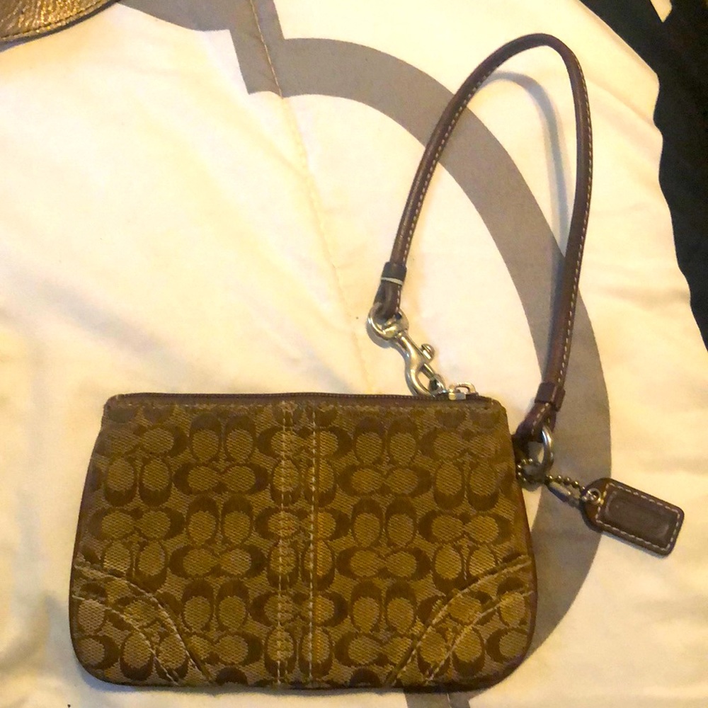 Coach wristlet